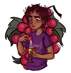 Dakota with Kool Aid