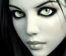 B,w,black,hair,girl,green,eyes-32b68f744f4bf393a6d4c6f29cb7e197 m-1-