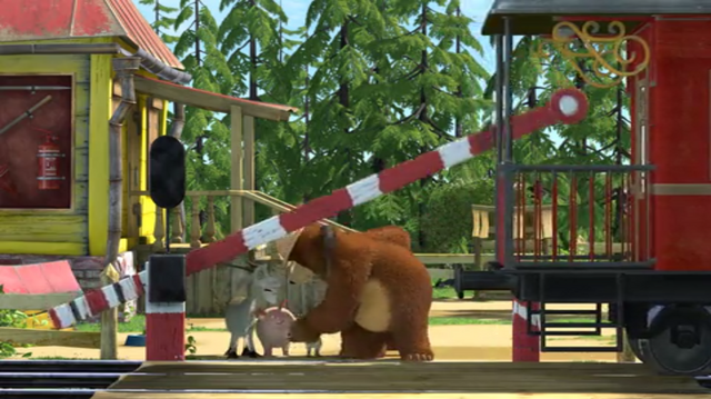 File:Masha and the Bear Railroad Crossing Bon Voyage 09.png
