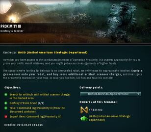 Proximity III Info