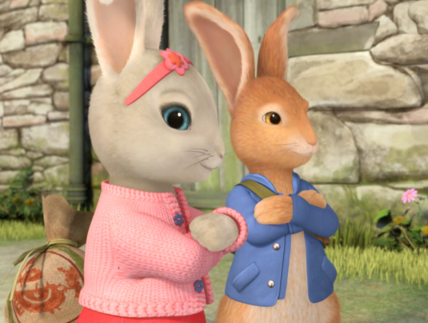 Image - Lily Bobtail And Peter Rabbit Nick Jr..png | Peter Rabbit (TV