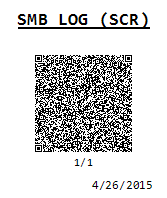 SMB LOG (SCR)