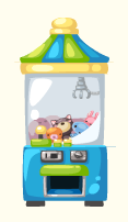 Carnival paw claw machine