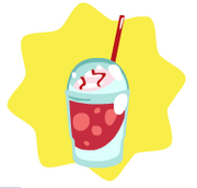 Ice blended juice