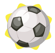 Bouncy soccer ball