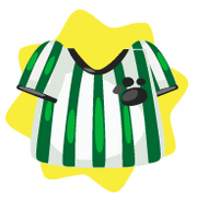 Green soccer jersey