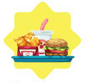 Fast food meal