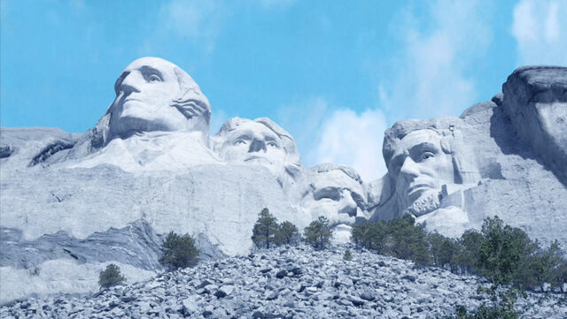 File:Pre-construction Mount Rushmore.jpg