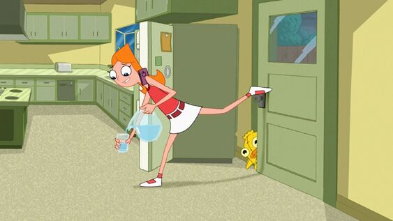 File:Candace tries to close to door with her foot.jpg