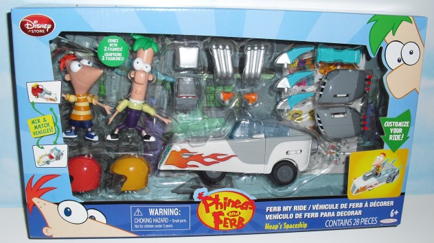 phineas and ferb rollercoaster toy