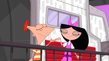 Phineas Take Isabella's Hand