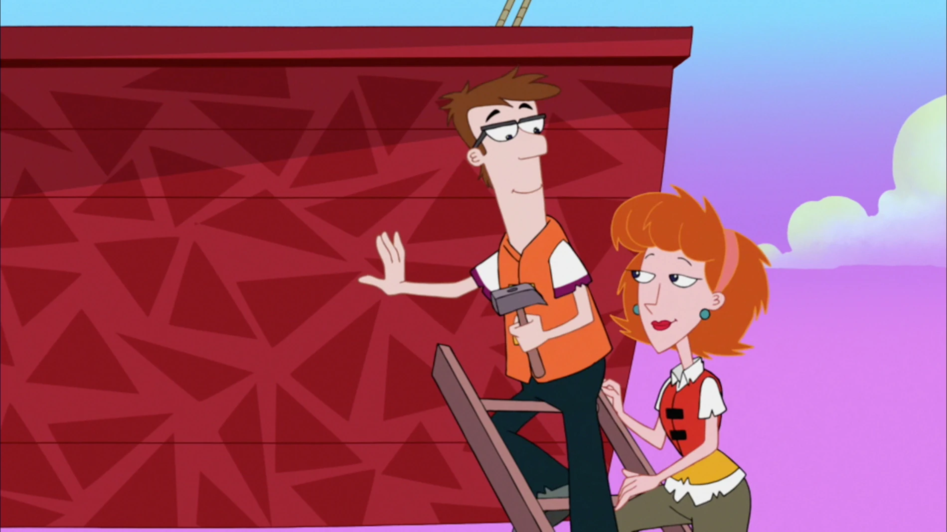 Image Lawrence fixes the ship.jpg Phineas and Ferb Wiki Fandom