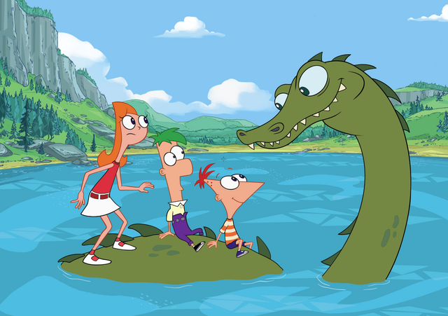 File:Phineas, Ferb, Candace and Nosey.png