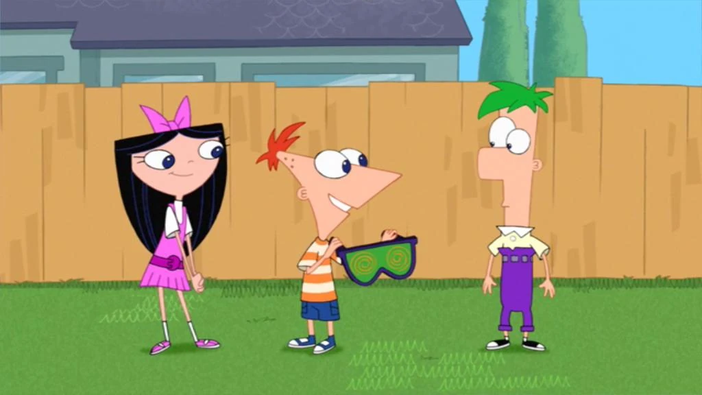 Image Ready to try glasses.jpg Phineas and Ferb Wiki FANDOM