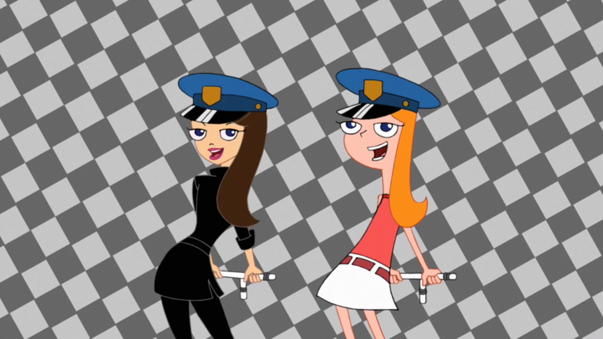 Phineas And Ferb Vanessa And Candace. 