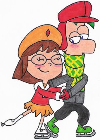 File:Ferb and Gretchen Skating.jpg