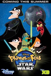PhineasandFerbStarWarsPoster
