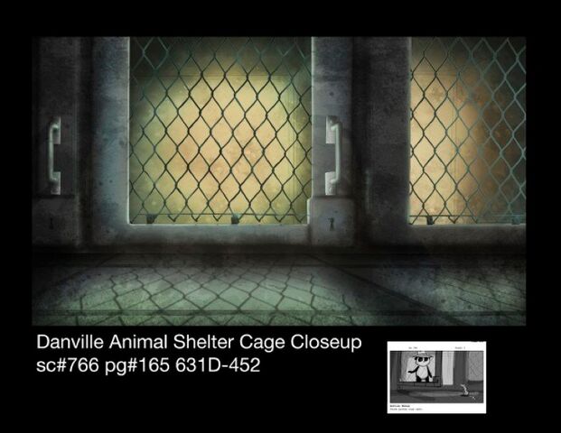 File:Danville animal shelter cage closeup winter.jpg