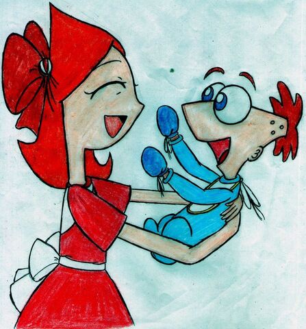 File:Little Candace with Baby Phineas, by janesmee.jpg