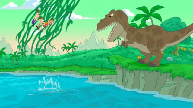 File:Siblings escape T-Rex.png