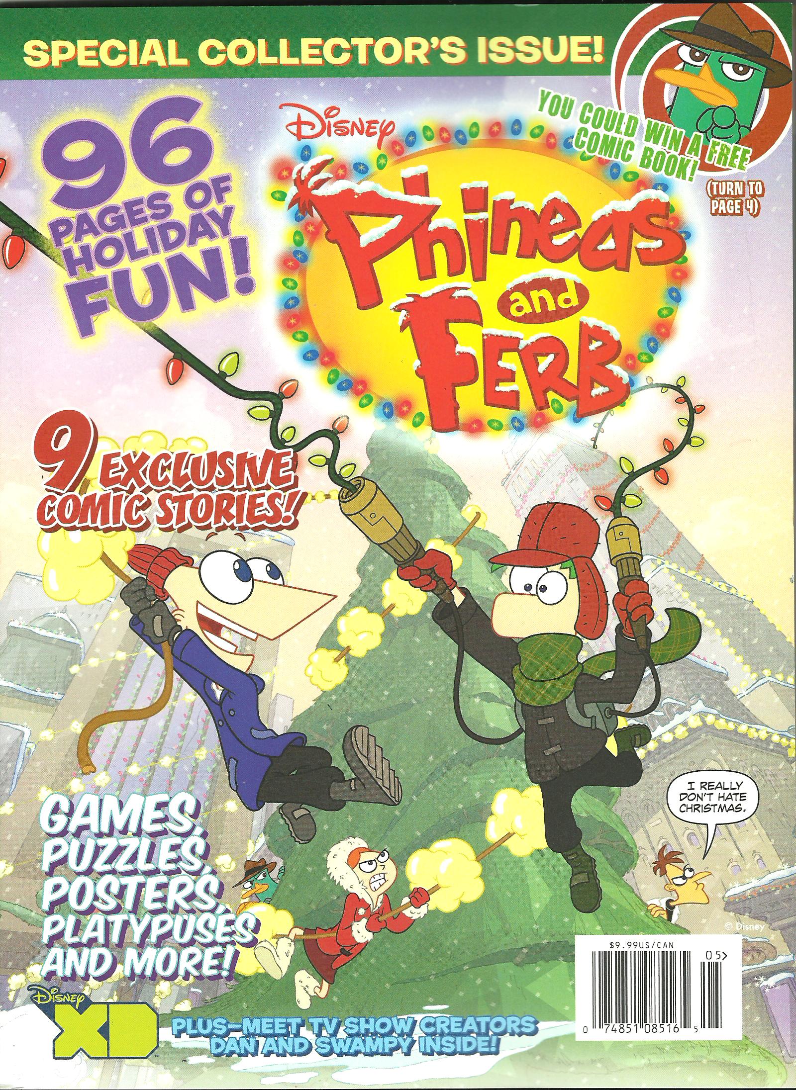 Phineas And Ferb Christmas 2021