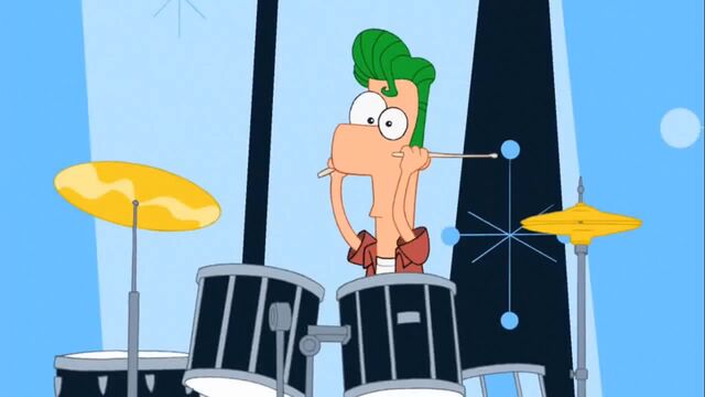 File:Ferb on the drums.jpg