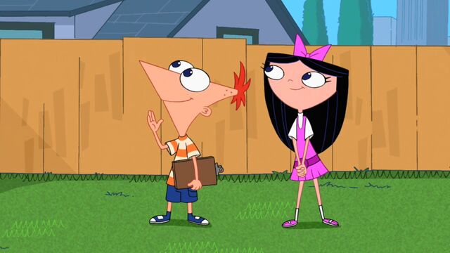 File:Phineas calls up to Ferb.jpg
