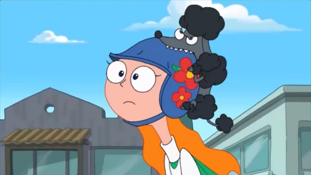 File:Poodle on Candace's helmet.png