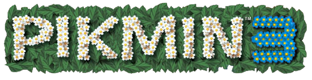 Datei:Pikmin 3 logo by AdamDragon.png