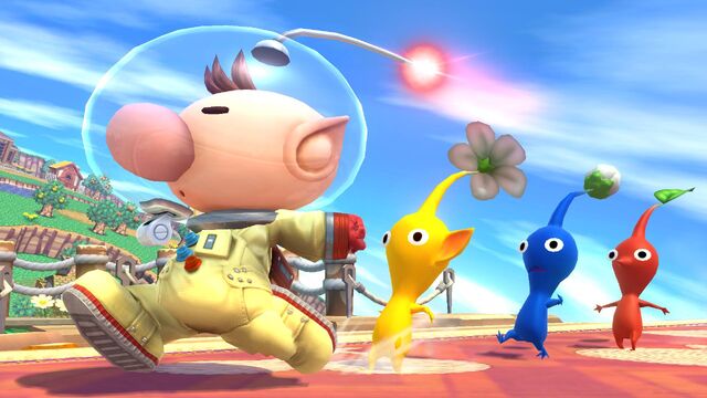 File:Olimar and Pikmin Smash pic 9.jpg
