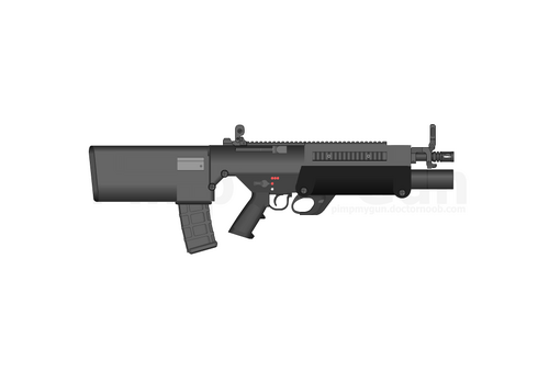 MWWC Bullpup Rifle 1 GRENADES
