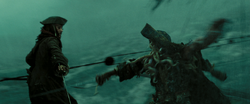 Jack fighting Jones on the mast of the Dutchman.png