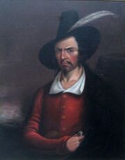 468px-Anonymous portrait of Jean Lafitte, early 19th century, Rosenberg Library, Galveston, Texas