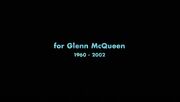 Glenn mcqueen dedication
