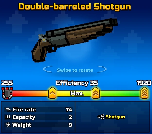 Double Barreled Shotgun (PG3D) Pixel Gun Wiki FANDOM powered by Wikia