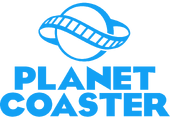Planet Coaster logo blue