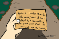 Haunted Dave- Message ScenePic