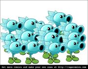 Snow Pea's Clone Army