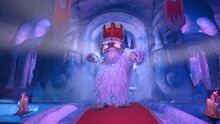 Yeti King dancing