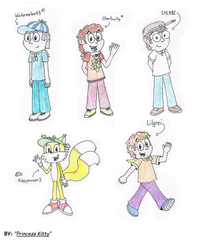 File:All PvZ Friends drawing(By Princess Kitty).png