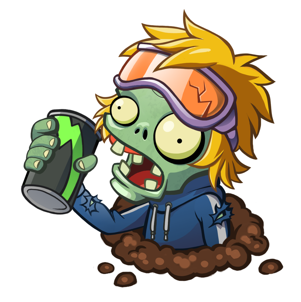 Image - HD Energy Drink Zombie from Twitter Post.png ...