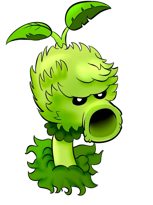 Картинки горохострела из игры растения против зомби 2