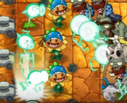 Electric Peashooter PF effect
