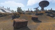 Satellite Dish Array Sheds