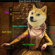 Doge queen of england