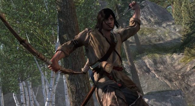File:Assassins-Creed-3-Young-Connor-Bow-Arrow.jpg