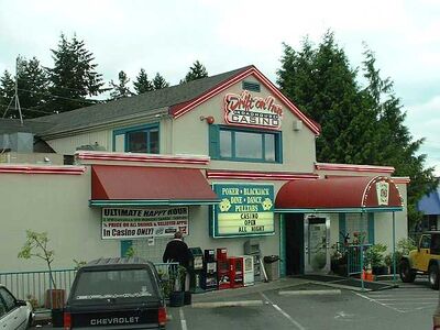 Driftoninn outside