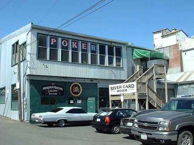 River cardroom outside