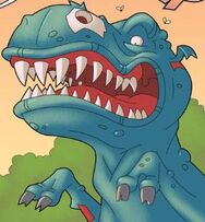 Zombie t-rex