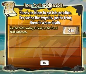 From scylla to charybdis